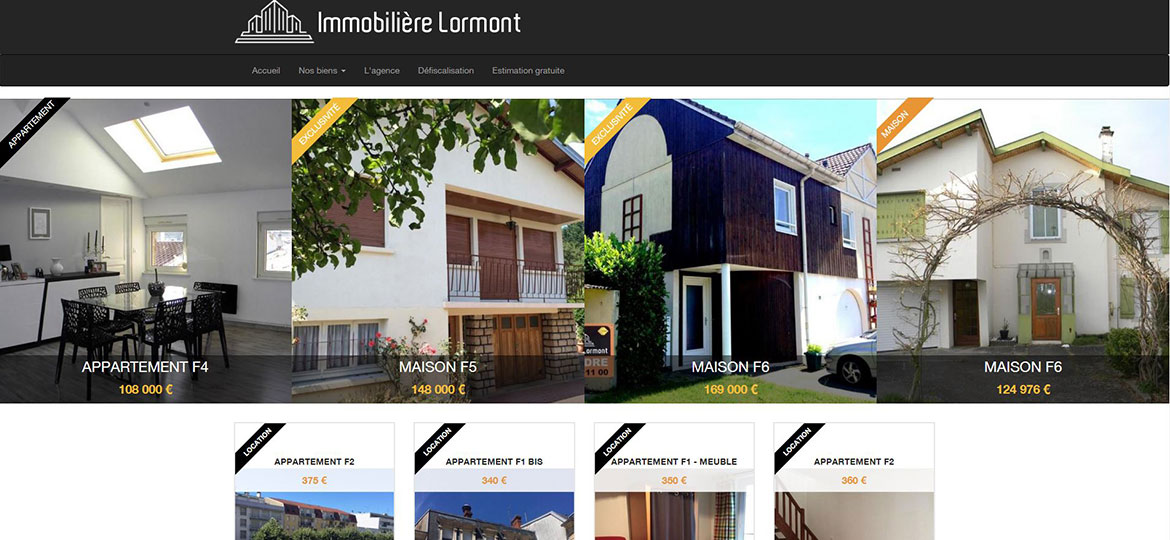 location vente agence immobilière lormont EPINAL vosges