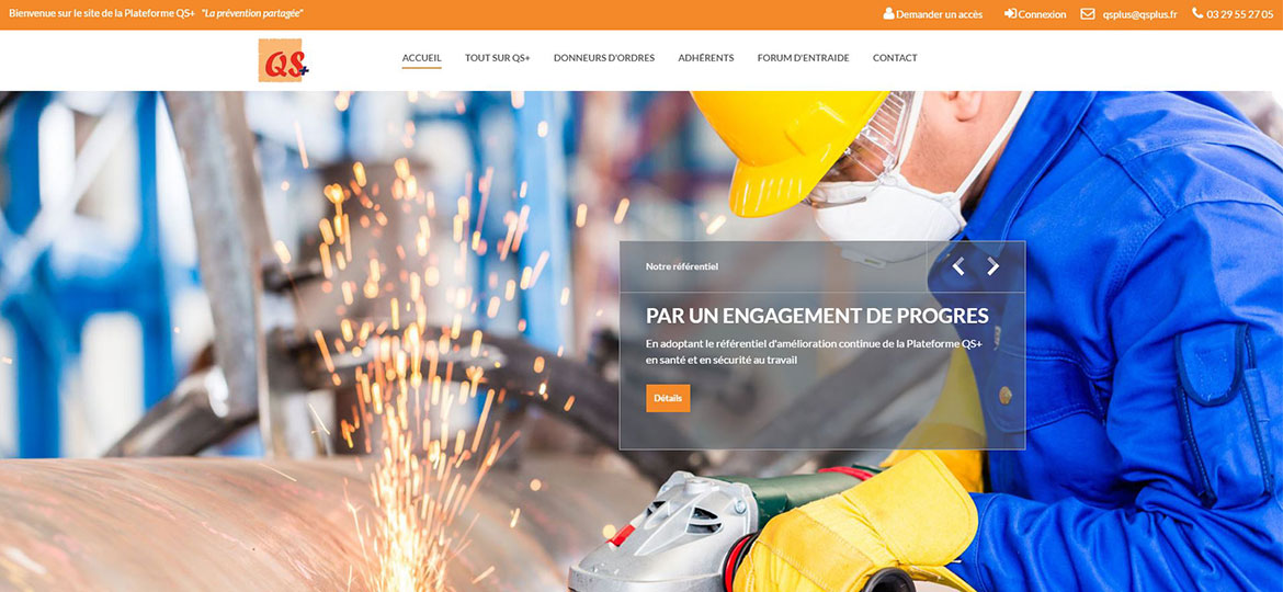 qs plus responsive design donneur d'ordre